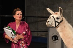 General Hospital - Lynn Herring and the llama