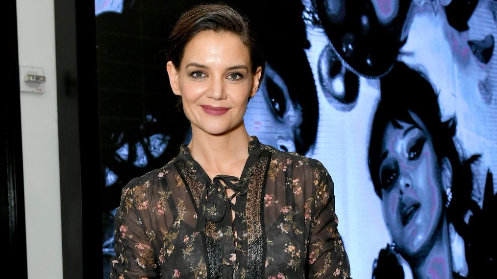Katie Holmes at February 2018 New York Fashion Week