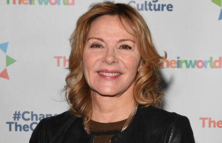 Kim Cattrall attends International Women's Day Breakfast 2018