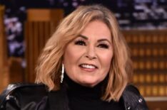 Roseanne Barr visits 'The Tonight Show Starring Jimmy Fallon' on April 30, 2018 in New York City