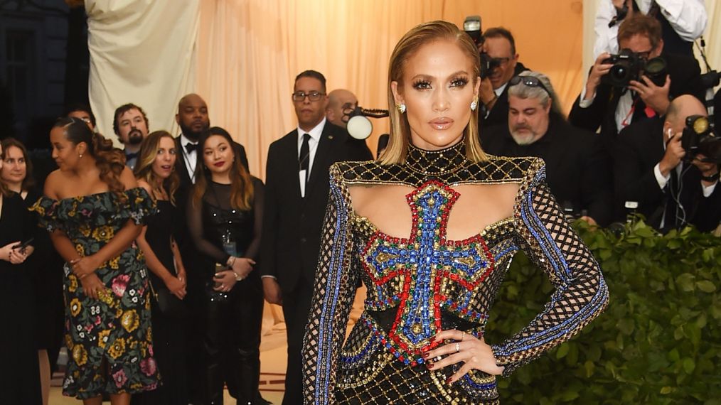 Jennifer Lopez attends the Heavenly Bodies: Fashion & The Catholic Imagination Costume Institute Gala at The Metropolitan Museum of Art