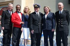 Fred Grandy, Ted Lange, Jill Whelan, Gavin MacLeod, Cynthia Tewes, and Bernie Kopell - The original cast of 'The Love Boat' receive Honorary Star Plaque for donating to the preservation of the Hollywood Walk of Fame