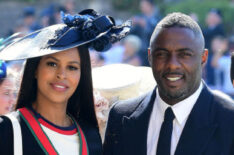 Idris Elba and Sabrina Dhowre attend Prince Harry Marries Ms. Meghan Markle - Windsor Castle
