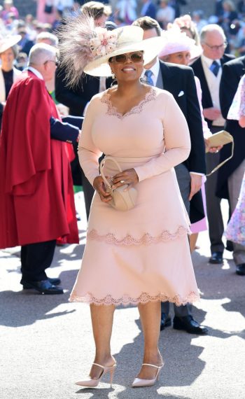 Oprah attend Prince Harry Marries Ms. Meghan Markle - Windsor Castle