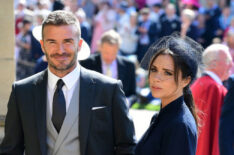 David and Victoria Beckham attend Prince Harry Marries Ms. Meghan Markle - Windsor Castle