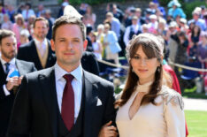Patrick J. Adam and Troian Bellisario at Prince Harry marries Ms. Meghan Markle - Windsor Castle