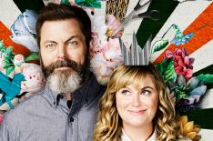 It's a 'Parks and Rec' Reunion in Amy Poehler & Nick Offerman's 'Making It' (PHOTOS)