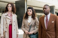 Timeless - Season 2 - Abigail Spencer as Lucy Preston, Claudia Doumit as Jiya, Malcolm Barrett as Rufus Carlin