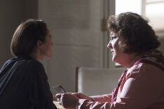 Keri Russell as Elizabeth Jennings, Margo Martindale as Claudia - The Americans