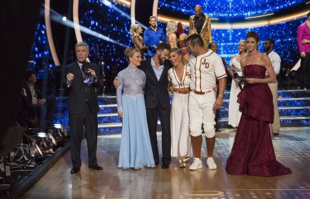 TOM BERGERON, JAMIE ANDERSON, ARTEM CHIGVINTSEV, EMMA SLATER, JOHNNY DAMON, ERIN ANDREWS