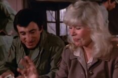 Jamie Farr and Loretta Swit in M*A*S*H