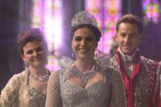 Ginnifer Goodwin, Lana Parrilla, and Josh Dallas in Once Upon a Time