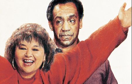 Roseanne Barr and Bill Cosby on the cover of TV Guide Magazine