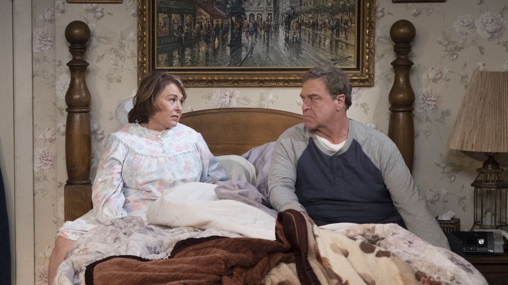 ROSEANNE BARR, JOHN GOODMAN