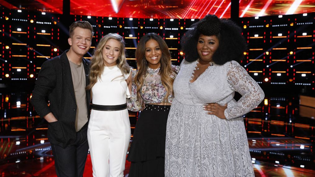 Britton Buchanan, Brynn Cartelli, Spensha Baker, Kyla Jade on 'The Voice' - Season 14