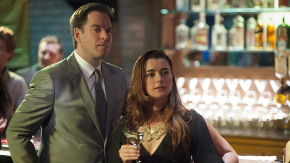 Tony (Michael Weatherly) and Ziva (Cote de Pablo) on NCIS - 'Berlin'