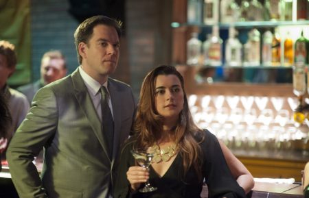 Tony (Michael Weatherly) and Ziva (Cote de Pablo) on NCIS - 'Berlin'