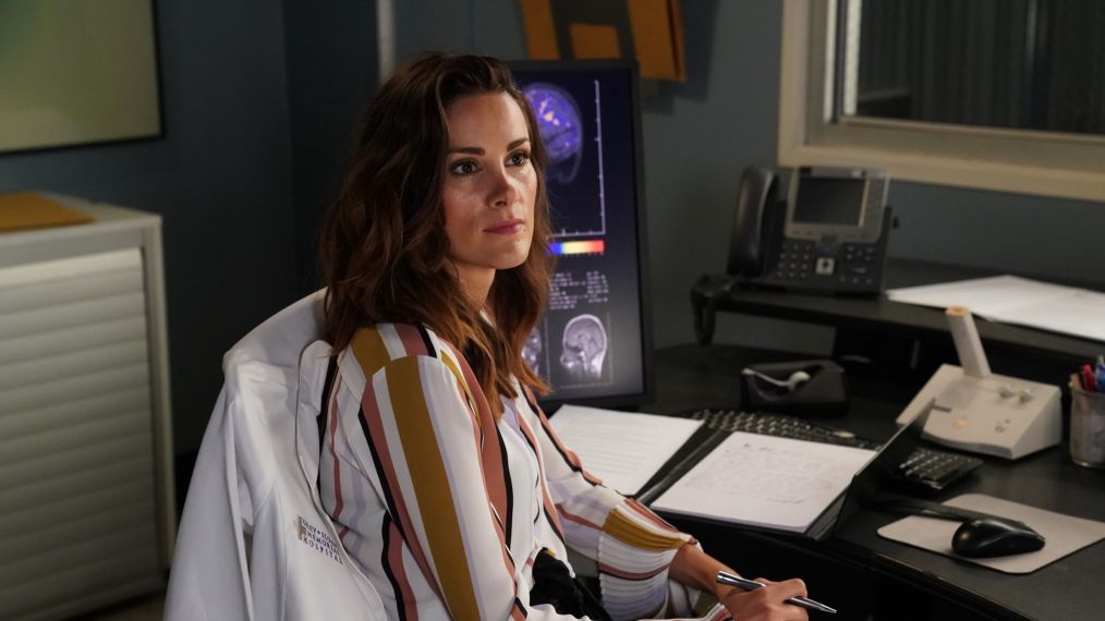 Stefania Spampinato as Carina DeLuca in Grey's Anatomy
