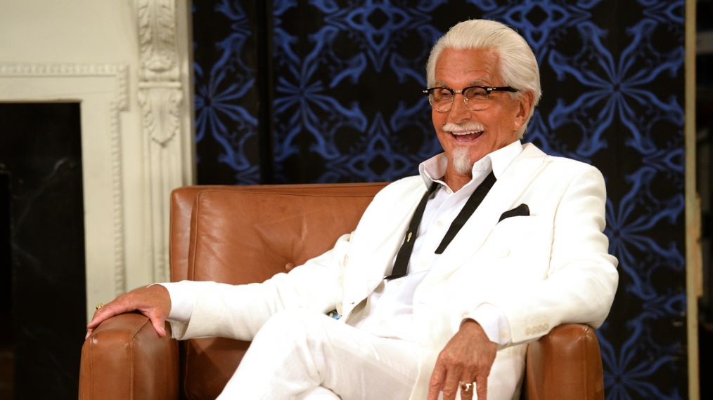 George Hamilton as Colonel Sanders in General Hospital