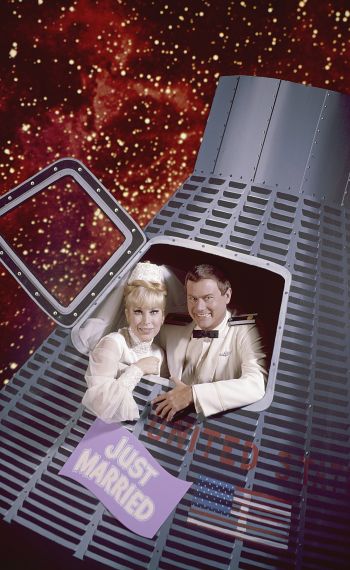 I Dream of Jeannie - Barbara Eden as Jeannie, Larry Hagman as Tony Nelson