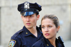 Will Estes as Jamie Reagan and Vanessa Ray as Eddie on Blue Bloods - 'To Protect and Serve'