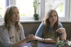 Frances Conroy as Dawn and Tara Lynne Barr as Laura in Casual - 'The Hermit and The Moon'
