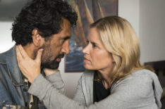 Cliff Curtis as Travis Manawa and Kim Dickens as Madison Clark - Fear the Walking Dead - Season 2, Episode 13