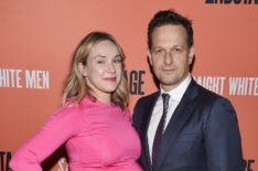 Sophie Flack and Josh Charles attend 'Straight White Men' Broadway opening night