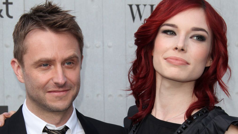 Chris Hardwick and Chloe Dykstra at Spike TV's 'Guys Choice' Awards