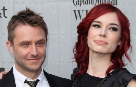 Chris Hardwick and Chloe Dykstra at Spike TV's 'Guys Choice' Awards