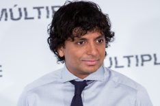 M. Night Shyamalan attends 'Multiple' ('Split') photocall on January 12, 2017 in Madrid