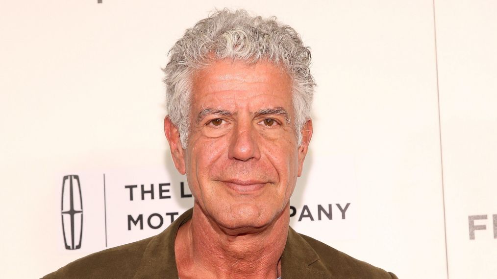 Anthony Bourdain attends 'WASTED! The Story of Food Waste' premiere during 2017 Tribeca Film Festival