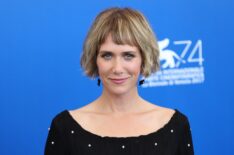 Kristen Wiig attends the 'Downsizing' photocall during the 74th Venice Film Festival
