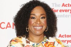 Shonda Rhimes arrives to the Scandal live stage reading benefit