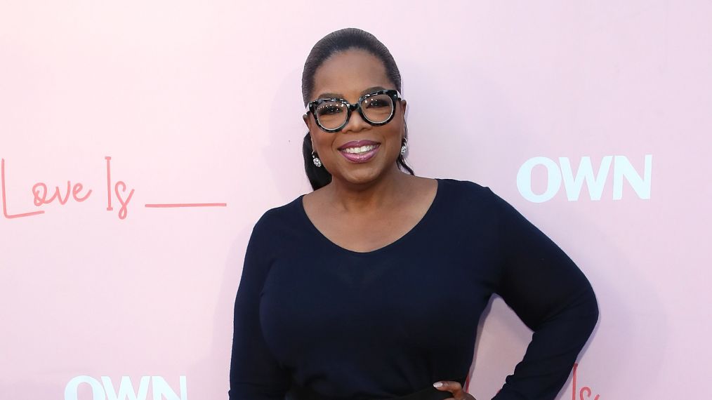 Oprah Winfrey attends the premiere of OWN's 'Love Is_'