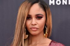 Vanessa Morgan attends the 2018 MTV Movie And TV Awards