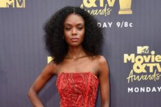 Ashleigh Murray attends the 2018 MTV Movie And TV Awards