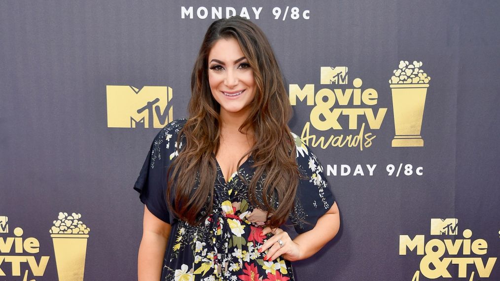 Deena Nicole Cortese attends the 2018 MTV Movie And TV Awards