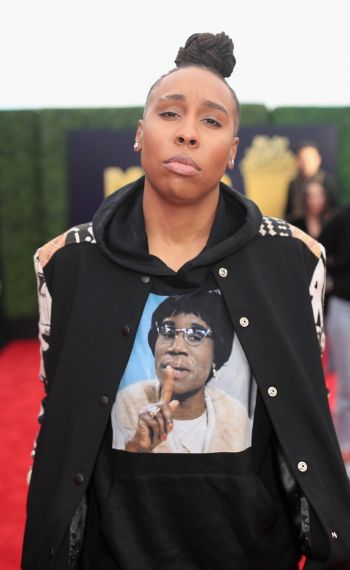 Lena Waithe attends the 2018 MTV Movie And TV Awards