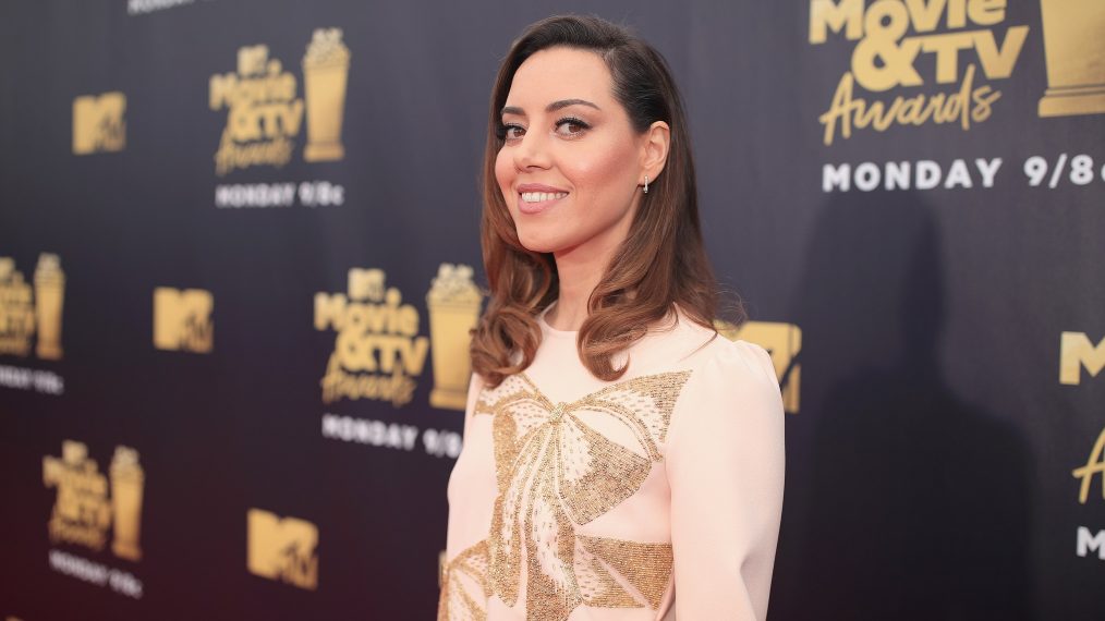 2018 MTV Movie And TV Awards - Aubrey Plaza