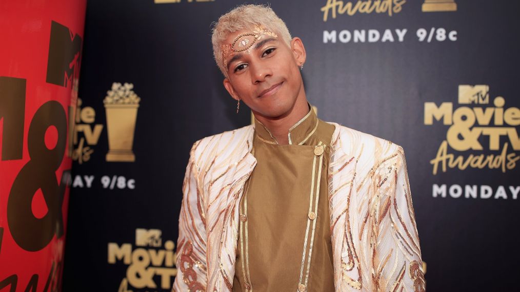 Keiynan Lonsdale attends the 2018 MTV Movie And TV Awards