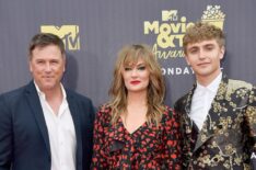 Lochlyn Munro, Madchen Amick, and Hart Denton attend the 2018 MTV Movie And TV Awards