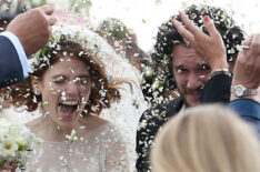 Kit Harington and Rose Leslie wedding