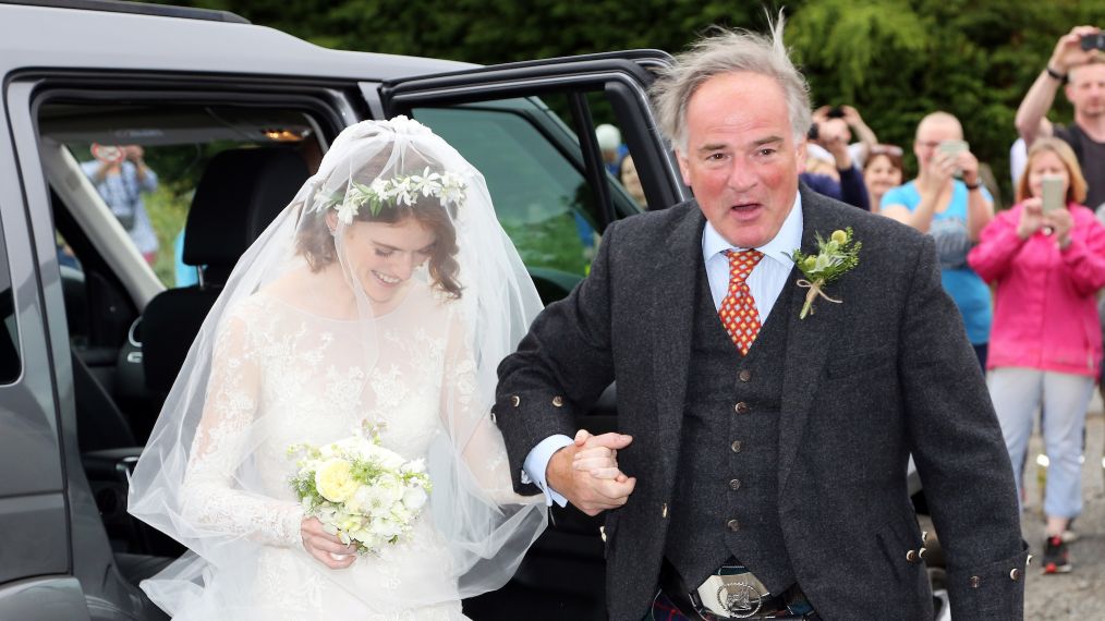 Rose Leslie and her father Sebastian Arbuthnot-Leslie