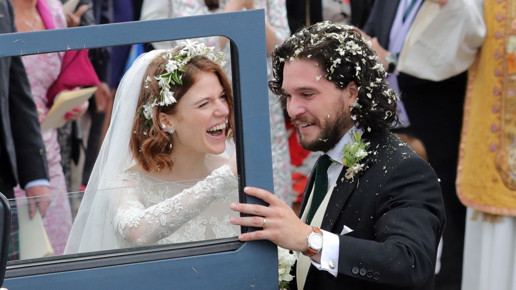 Kit Harington and Rose Leslie Wedding