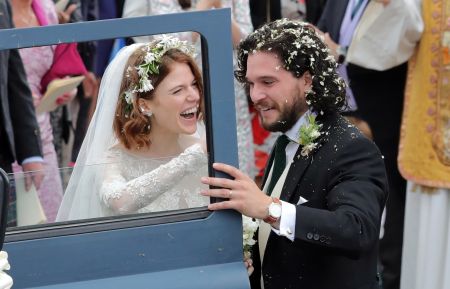 Kit Harington and Rose Leslie Wedding