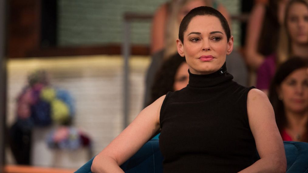MEGYN KELLY TODAY -- Pictured: Rose McGowan on Friday, May 25, 2018 -- (Photo by: Nathan Congleton/NBC)