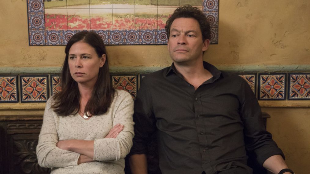 Maura Tierney as Helen and Dominic West as Noah in The Affair - season 4, episode 1