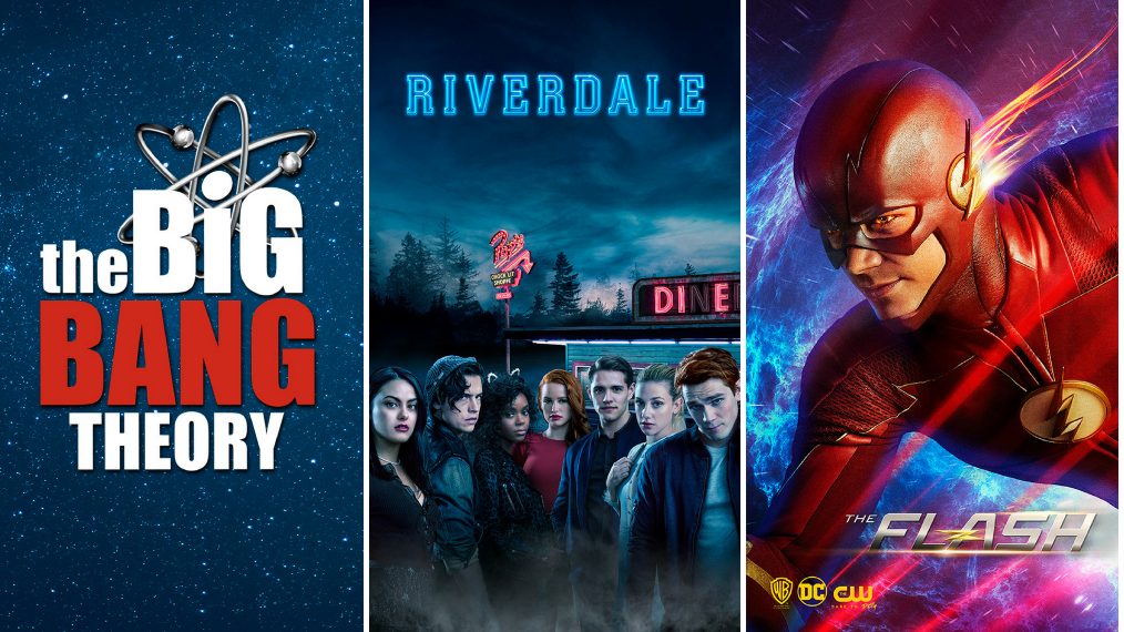 Resultado de imagem para Warner Channel Riverdale, The Big Bang Theory, The Flash e Supernatural