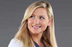 Jessica Capshaw as Dr. Arizona Robbins in Grey's Anatomy